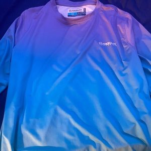 magellan long sleeve fishing shirt boyfriend fit size XL